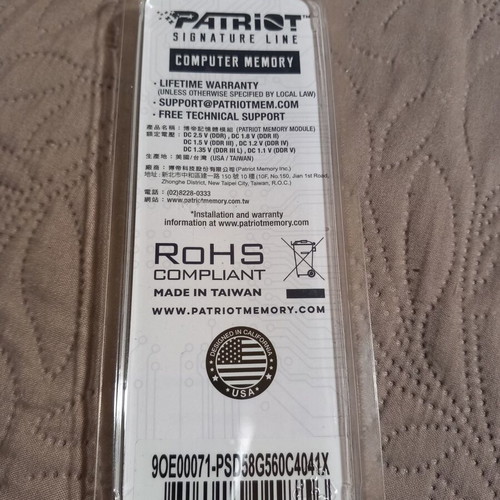 Ram DDR5 8GB 5600 for desktop computer new