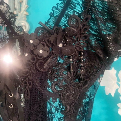 Gothic lace corset