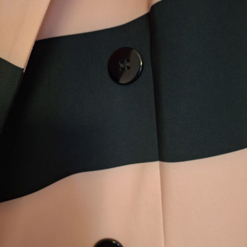 Trilogy blazer like new, blue and soft pink