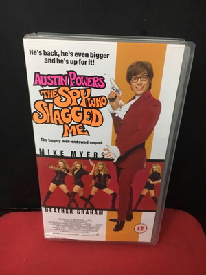 Austin Powers The Spy Who Shagged Me used videocassette