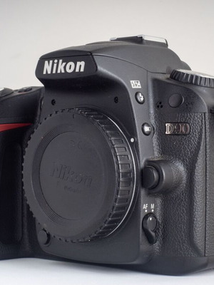 Nikon D90 DSLR camera, like-new condition