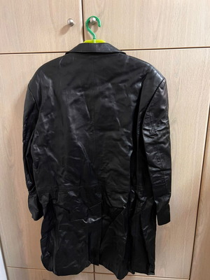 Men's leather coat
