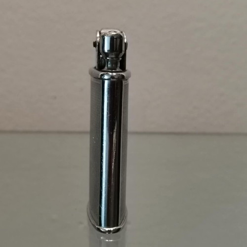 Polo lighter used vintage metal with embossed design