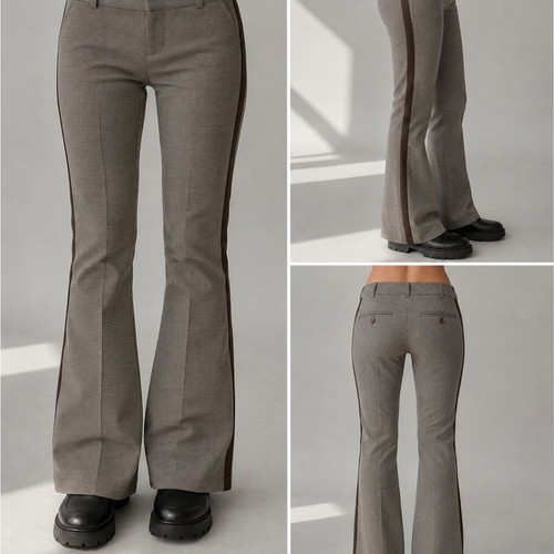 Burberry vintage trousers XS size, like new, grey beige
