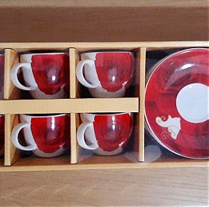 6 Cups/Saucers