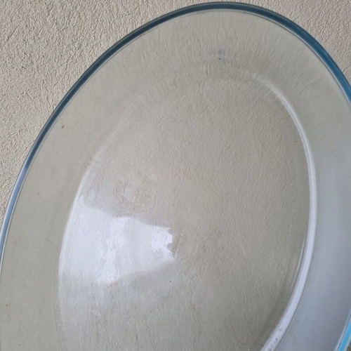 Pyrex oval glass baking dish 35 x 24 cm