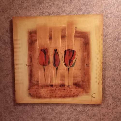 Bizzart paintings used, pack of 45 pieces