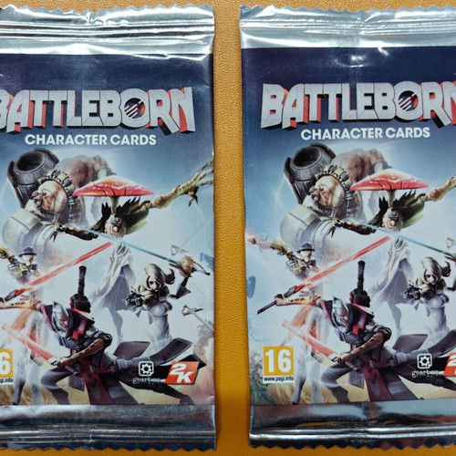 Battleborn Character Cards new sealed pack of 2 collectible cards