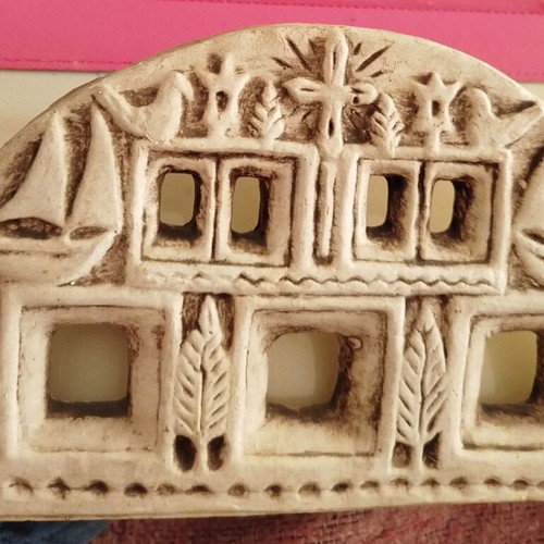 Vintage wall decoration used, 1980s from Tinos