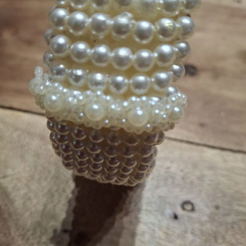 Chunky Pearl Headband like new, elegant wedding accessory
