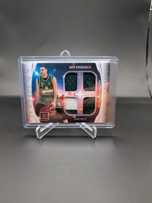Panini Origins Euroleague Kostas Sloukas Quad Memorabilia /75
