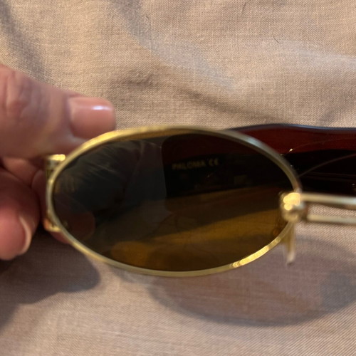 AV Paloma sunglasses new, brown and gold