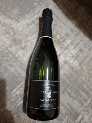 Karanika Estate Xinomavro Extra Brut Cuvée Spéciale Sparkling Wine 750ml new