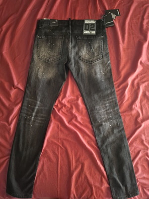 Dsquared2 D2 Class 1964 τζιν σε μαύρο, μέ размер M, αφορετο με ολες τις ετικετες