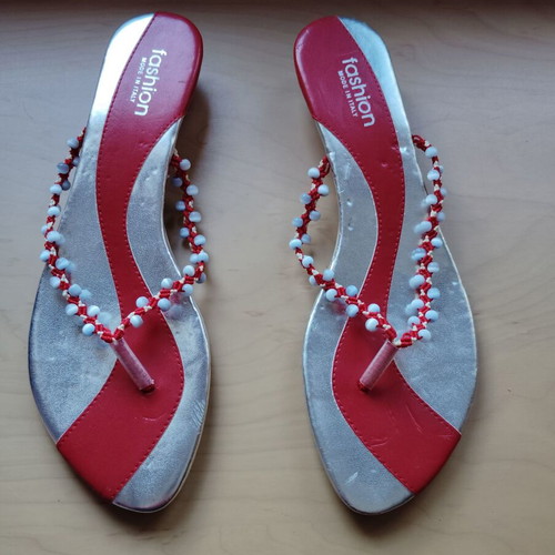 Red slippers new size 41