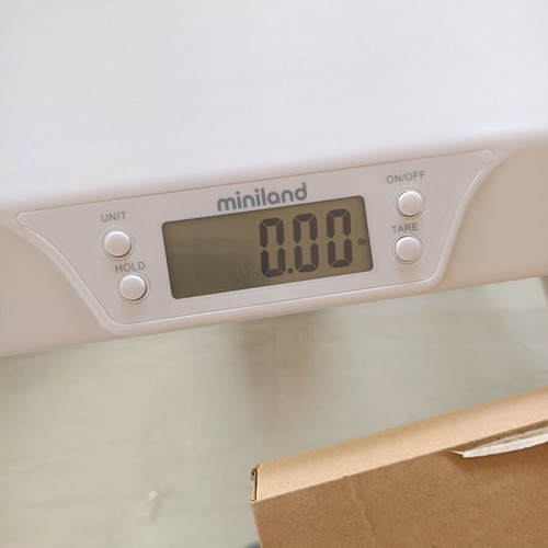 Miniland BabyScale Digital Infant Scale 0-20kg New