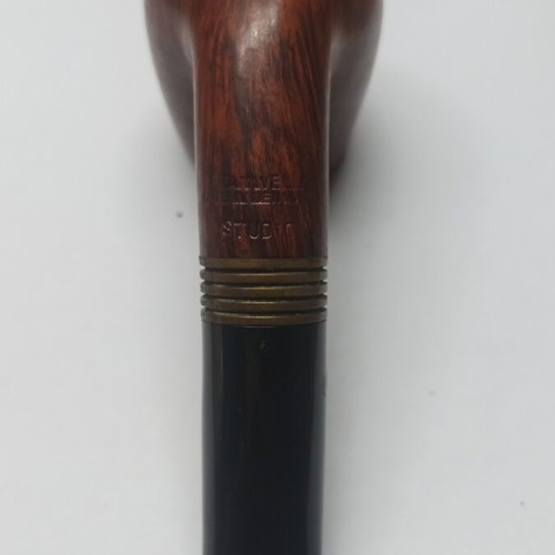 Stanwell Studio 85 smoking pipe used, Bent Billiard, Briar wood
