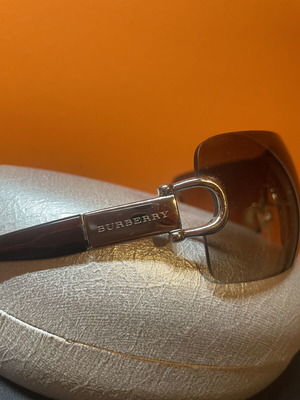 Burberry 3037 women's sunglasses, gold accents