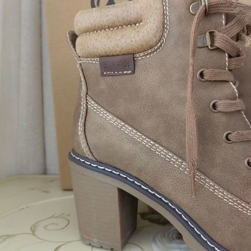 Refresh Women's Ankle Boots with Heel No. 41 New Brown