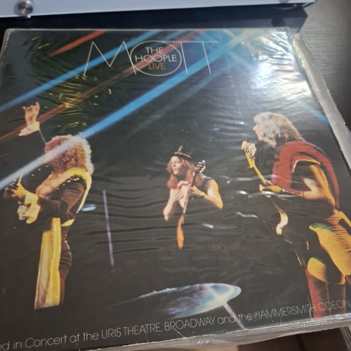 Mott The Hoople Live 1974 vinyl record