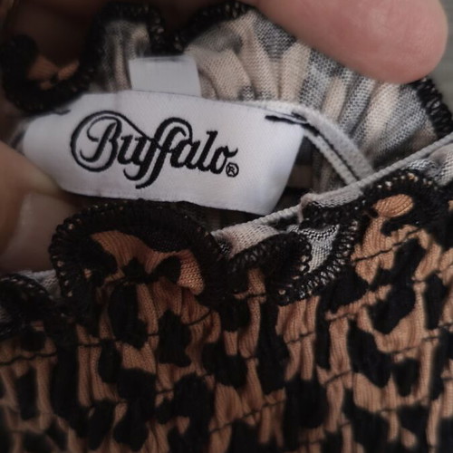 Buffalo long dress new, size 44, black and brown