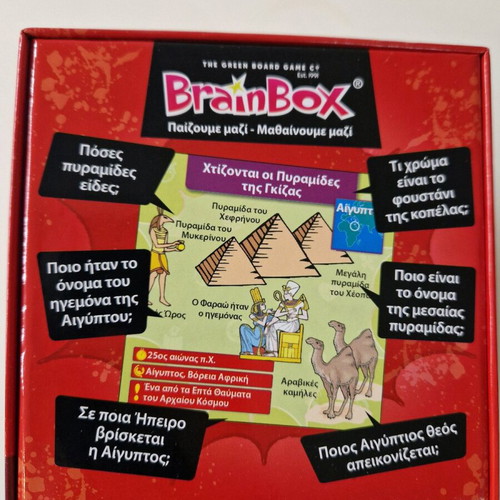 Brain Box World History Board Game like new