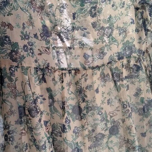 Free People Everything and More Floral Chiffon Mini Dress like new, size L