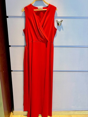 Mango Suit βραδινό maxi φόρεμα κόκκινο XL σαν καινούργιο