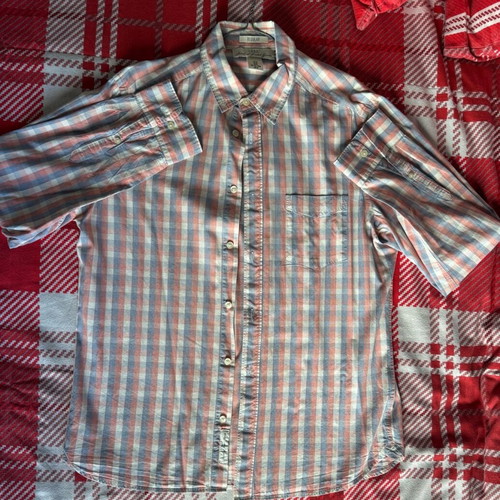 H&M Men's Checkered Shirt Medium Slim Fit like new