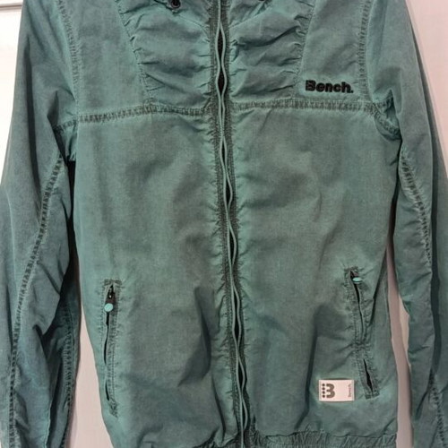 Bench women's jacket like new, green turquoise, size S