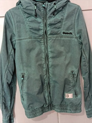 Bench women's jacket like new, green turquoise, size S