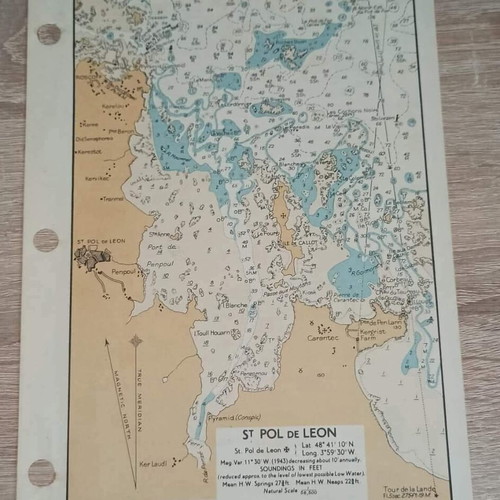 Normandy Landing Maps 1943 like new, 16 authentic Anglo-French maps