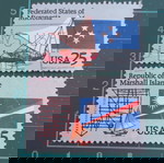  Ηνωμένες πολιτείες Γραμματόσημα 1990 Joint issue with Micronesia & Marshall Islands