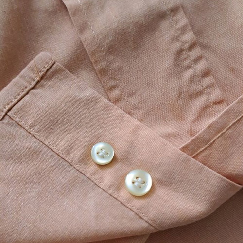 Commander Classic men's shirt used, salmon color, size XL