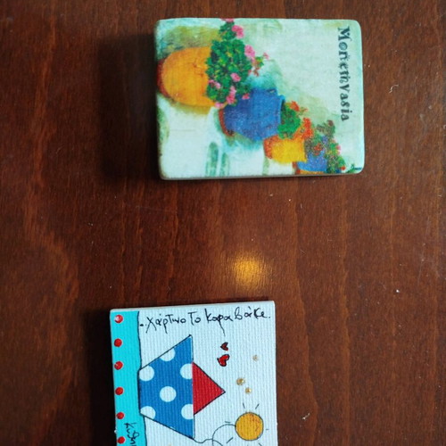 Magnets new Monemvasia and Kythnos