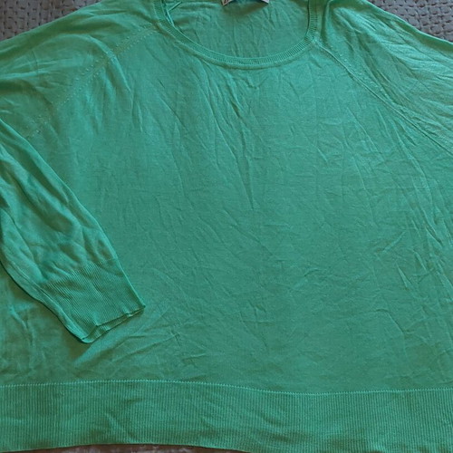Zara sweater used, green, size XL