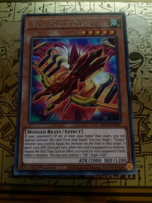 ZW-Eagle Claw μεταχειρισμένη κάρτα Yu-Gi-Oh! Effect Monster