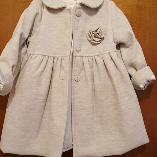 Baby Rose children's coat new, size 2, gray