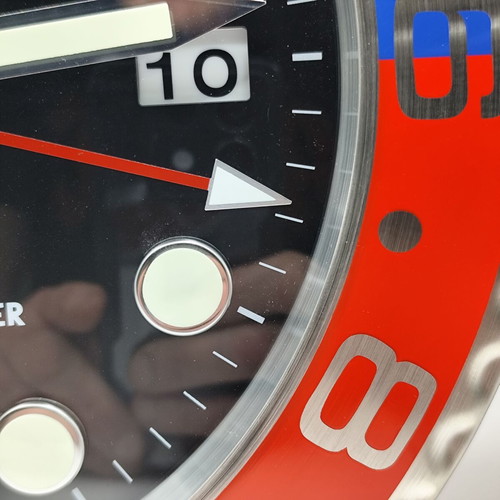 Rolex GMT-Master II wall clock with sweeping seconds hand