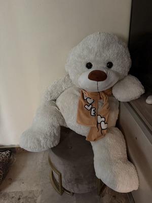 Stuffed bear 1 meter like new