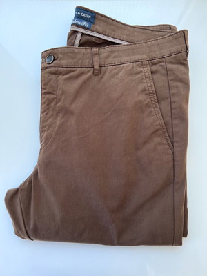 Παντελόνι Chino Navy & Green καφέ μέγεθος 52 - L σαν καινούργιο