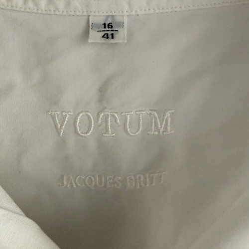 Votum Jaques Britt vintage man t-shirt size L white like new