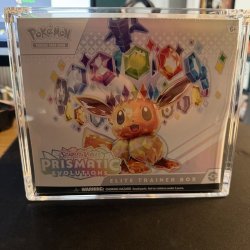 Pokemon Prismatic Evolutions Elite Trainer Box like new