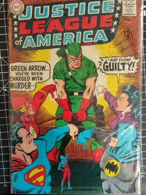 Justice League of America #69 comic book