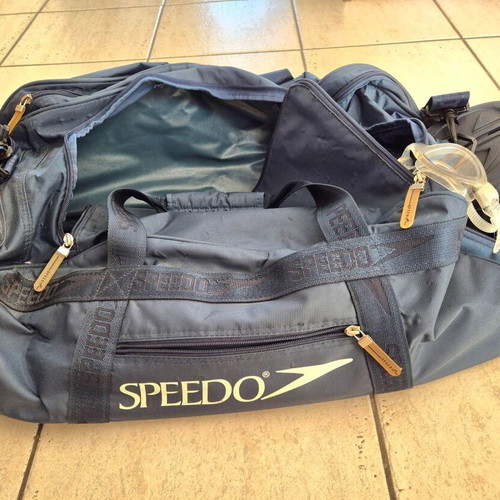 Speedo swimming bag used, blue, in excellent condition