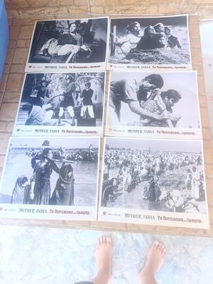 Mother India vintage lobby cards set of 7