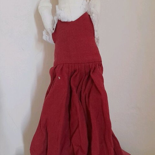 Handmade cloth doll 40 cm tall like new