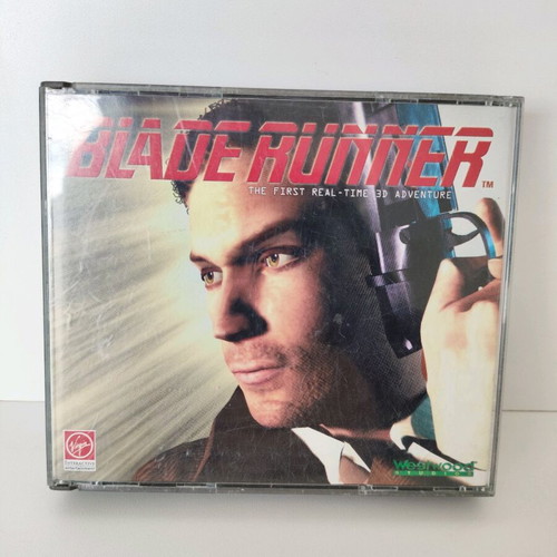 Blade Runner 1997 PC game used, 4 discs