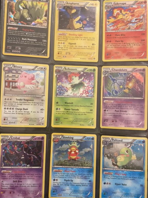Pokemon XY Era Holo Rare Cards new from Fates Collide, Steam Siege sets