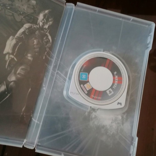 Tekken 6 PSP used without manual
